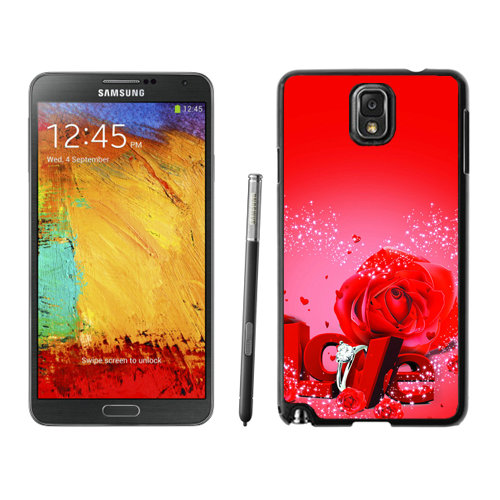 Valentine Love Rose Samsung Galaxy Note 3 Cases EBB | Women